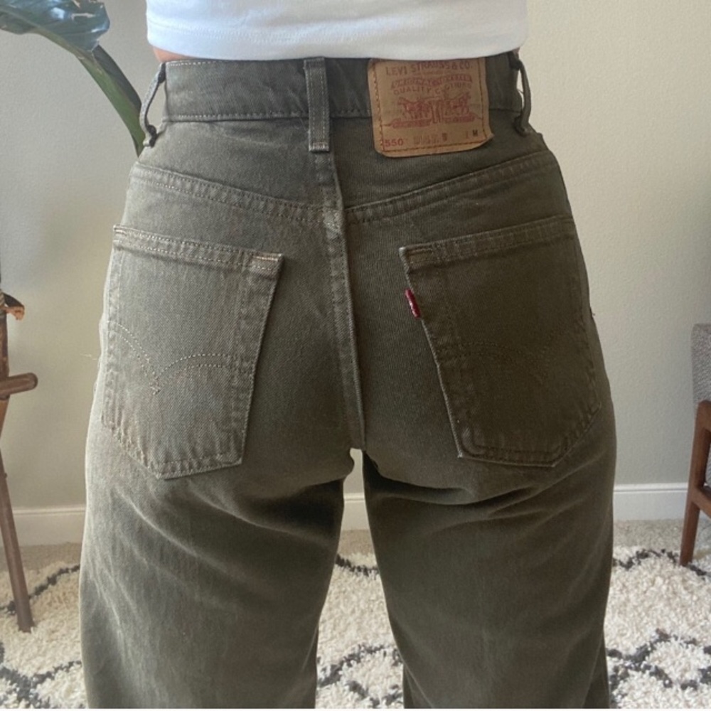RARE Vintage Olive Green Levi’s 550